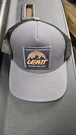 Leatt Trucker Hat Explore Your Limits Gray Black Mesh Outdoor Moto Snapback Cap. Fixed Price $20.00.