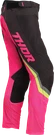Thor Women's Pulse Rev Motocross Pants Charcoal/pink Fluo Us 3/4 2902-0295. Fixed Price $49.00.