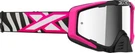 Eks Brand Outrigger Goggle Flo Pink/zebra With Silver Mirror Lens 067-60165. Fixed Price $65.00.